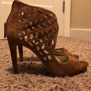 BCBG  Peep Toe Heels